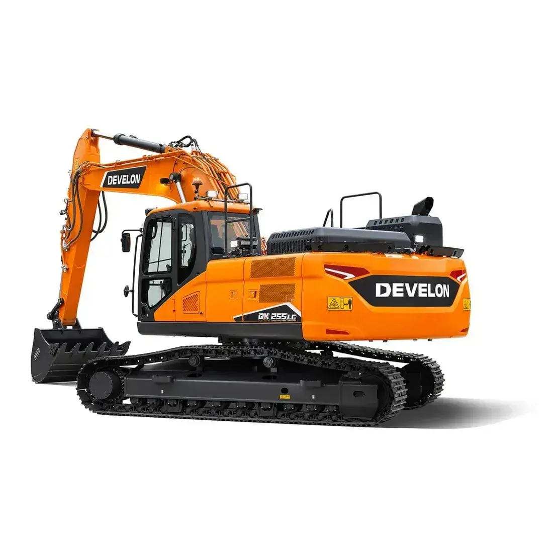 DX255LC Extended Reach Excavator for Large-Scale Projects