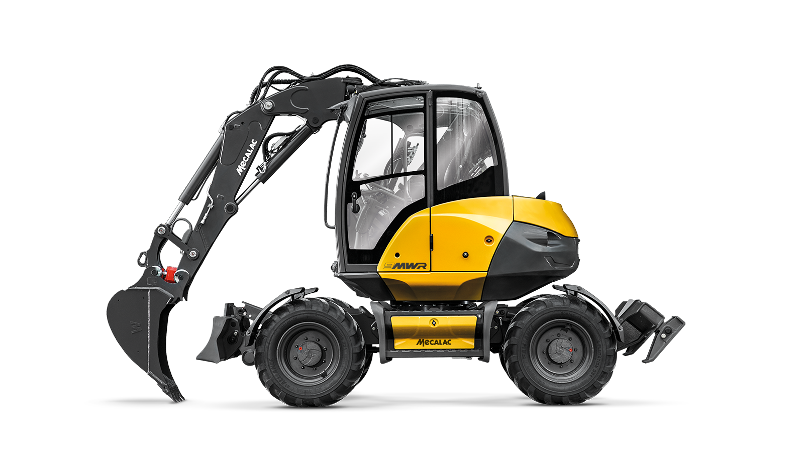 ME9MWR Wheeled Excavator for Mobile Urban Projects