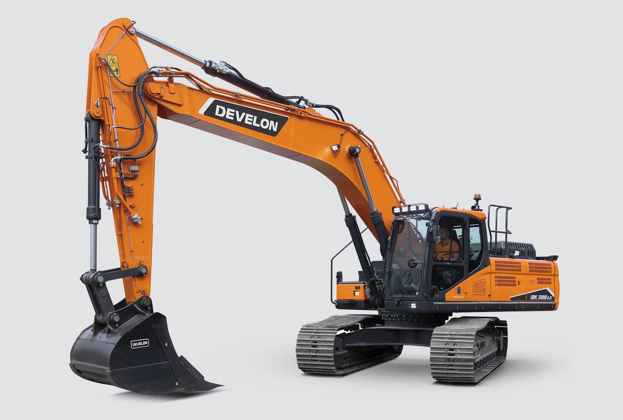 DX300LC Industrial-Scale Excavator for Major Projects