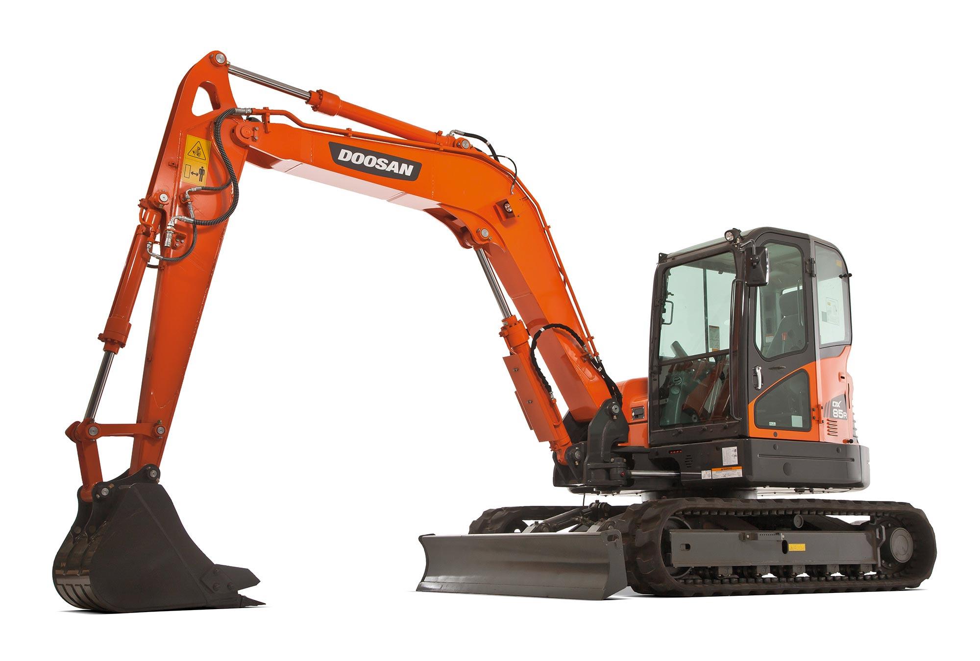 DX85R Premium Performance Excavator