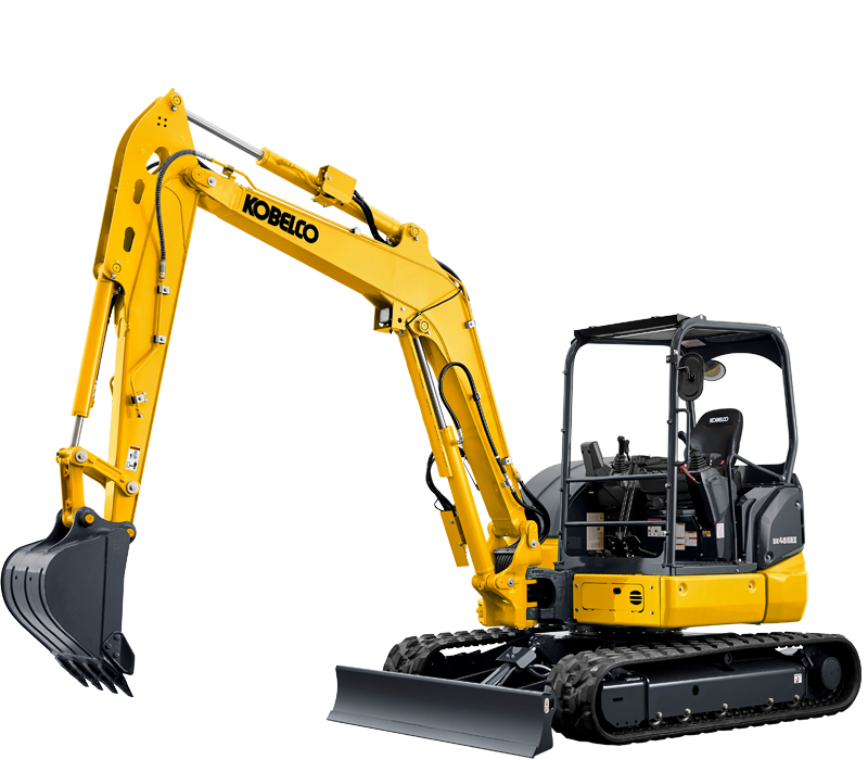 SK45SR Heavy-Duty Compact Excavator